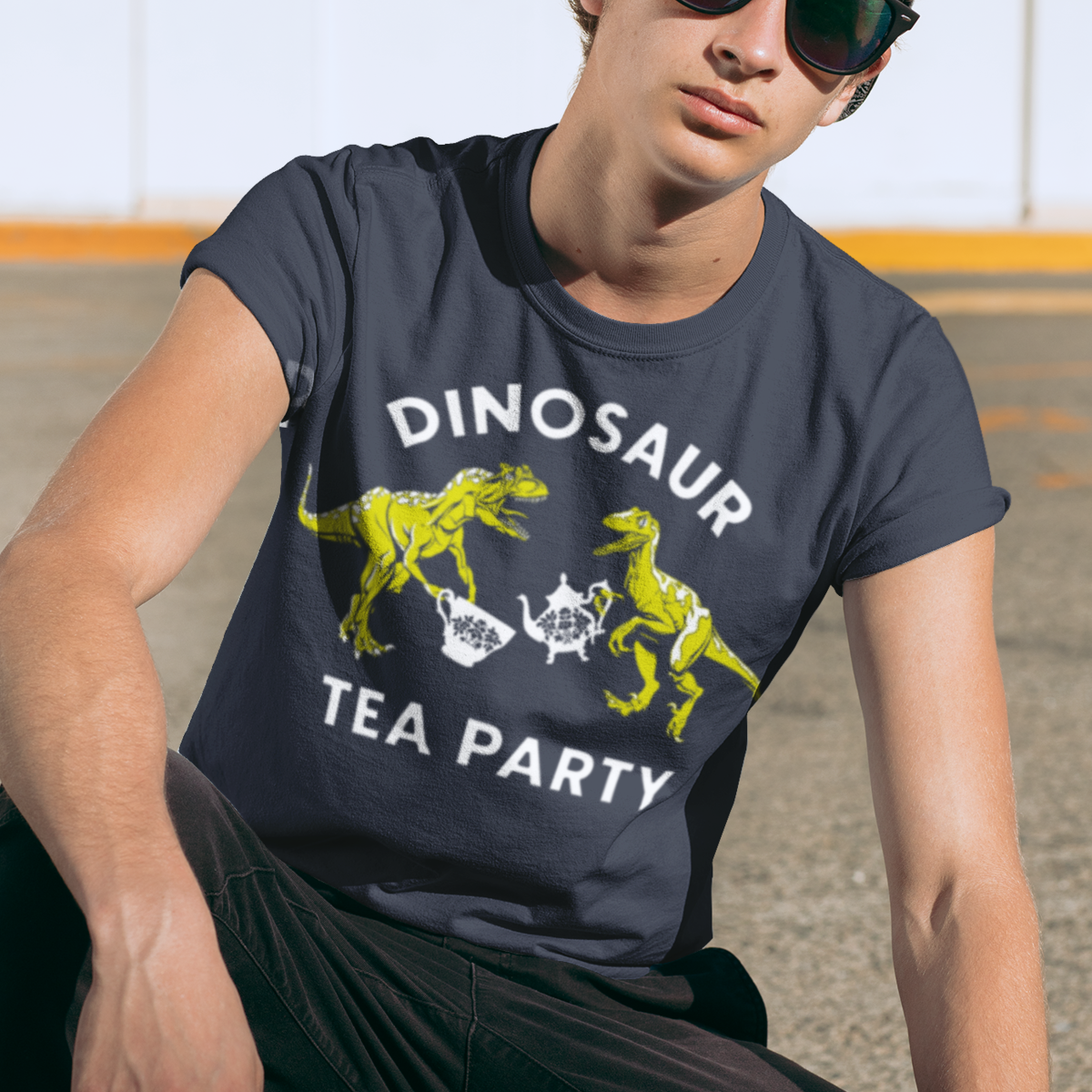 Dino Tea Party Shirt
