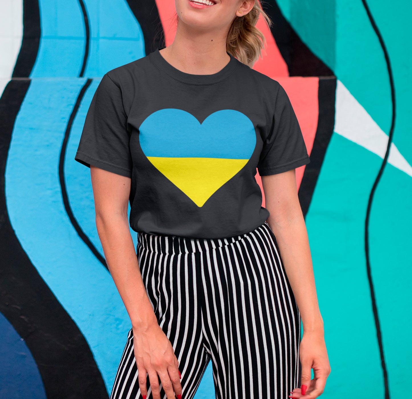 Love Ukraine Heart Shirt