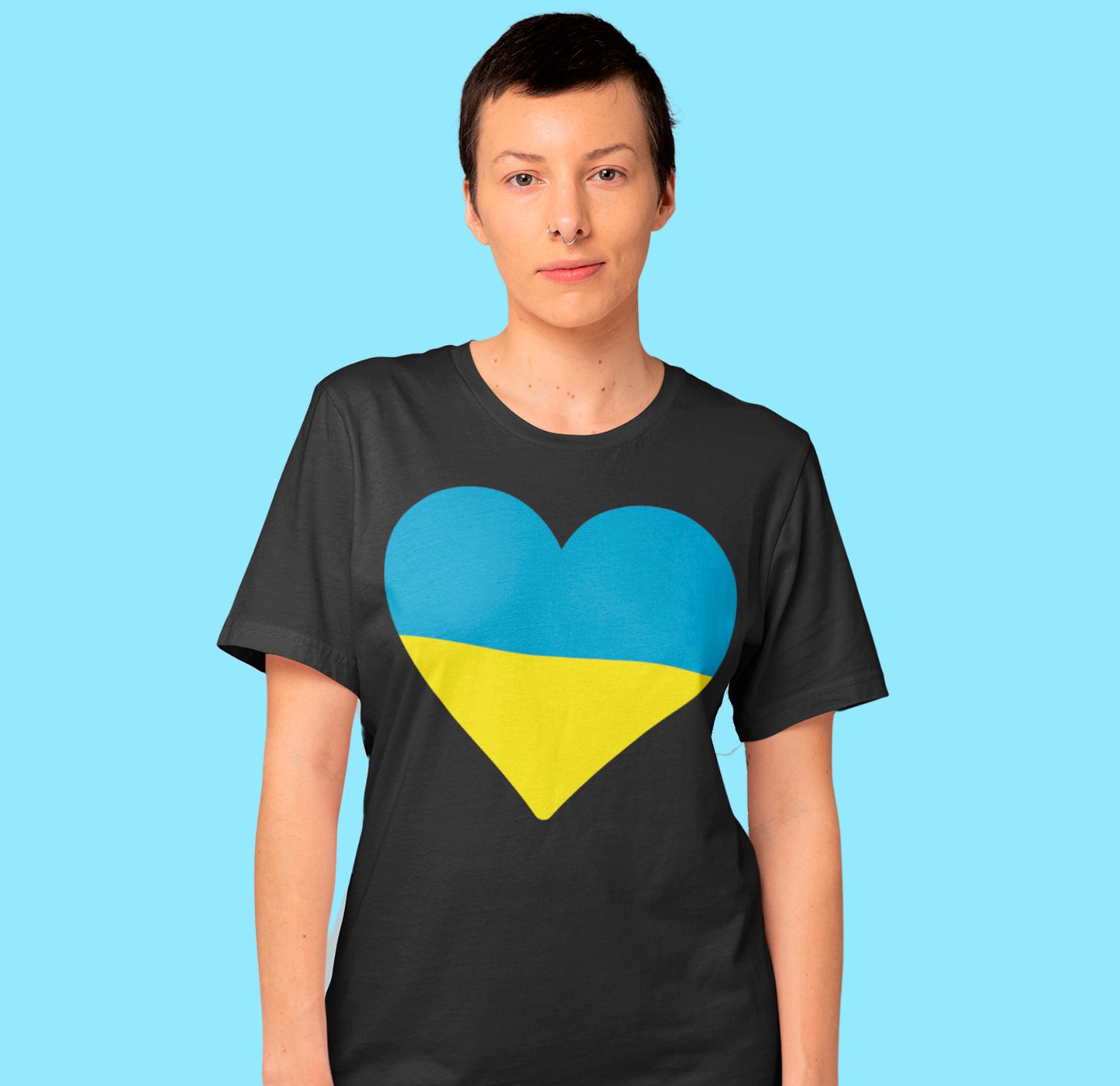 Love Ukraine Heart Shirt