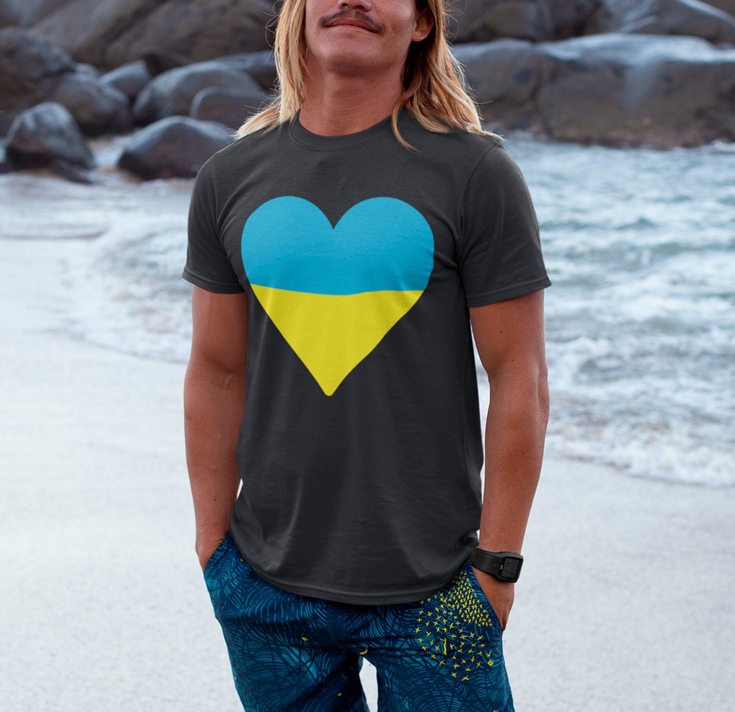 Love Ukraine Heart Shirt